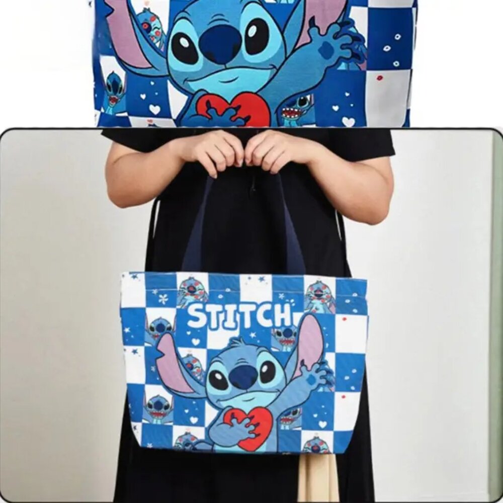 Disney Stitch Print Shoulder Bag, Large Capacity - NEW - 11.81 in L x 16.53  W - Picture 4 of 4